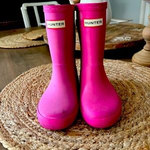 Hunter Rain Boots size 8